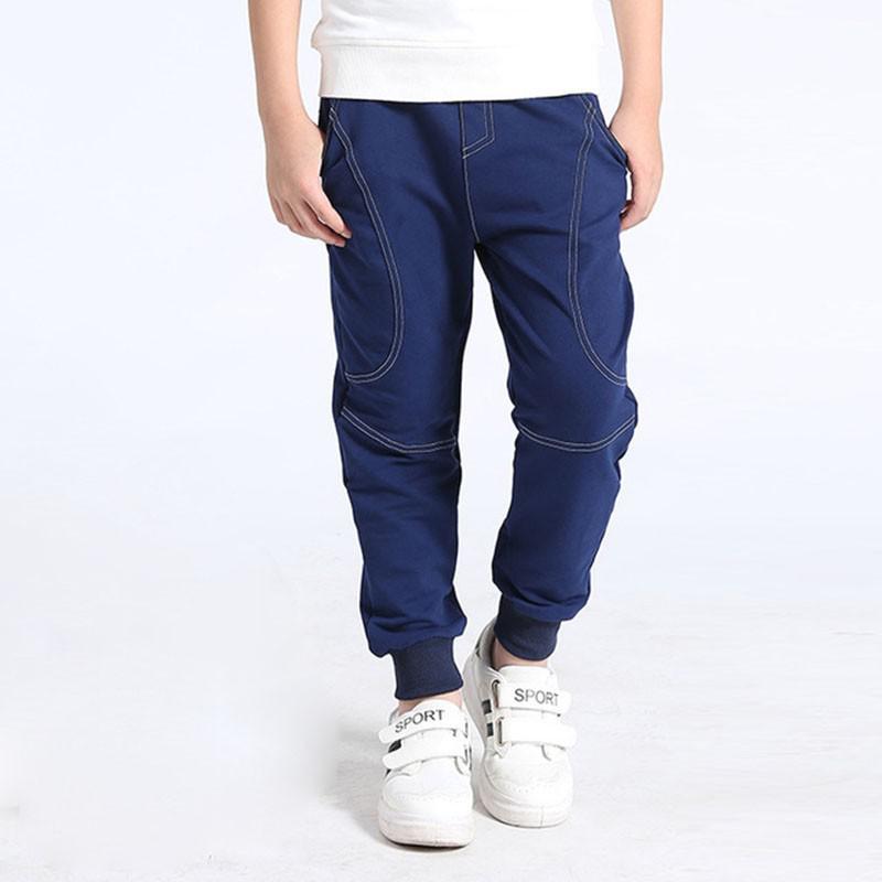 Boys Sport Pants Children Casual Pants Cotton Spring Autumn Boys Long Trousers Kids Letter Clothing Elastic Waist Jogger Pant