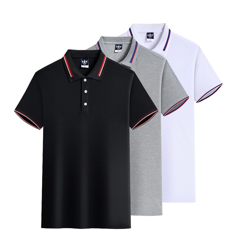 High Quality Solid Color Three-Pack Polo Men Shirt Casual Polo Shirts men&#39;s Short Sleeve Polo Shirt 2021 New Arrival Polos Shirt