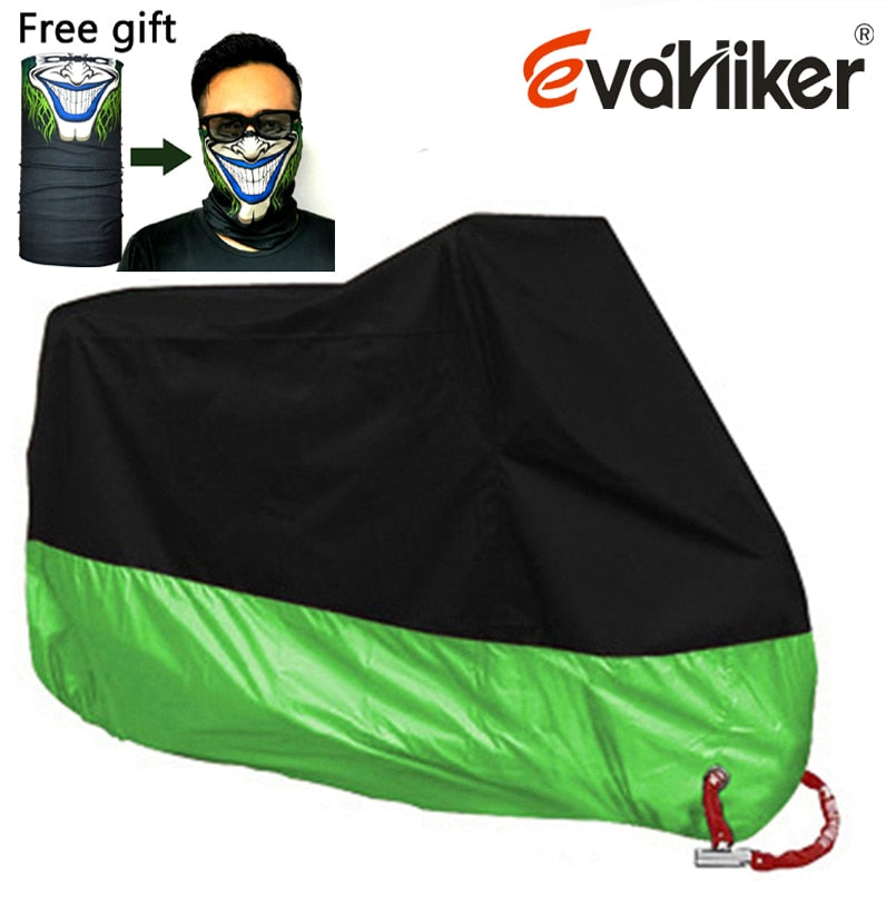 Motorcycle cover M L XL XXL XXXL XXXXL universal Outdoor Uv Protector Bike Rain Dustproof Scooter Covers waterproof 15colors