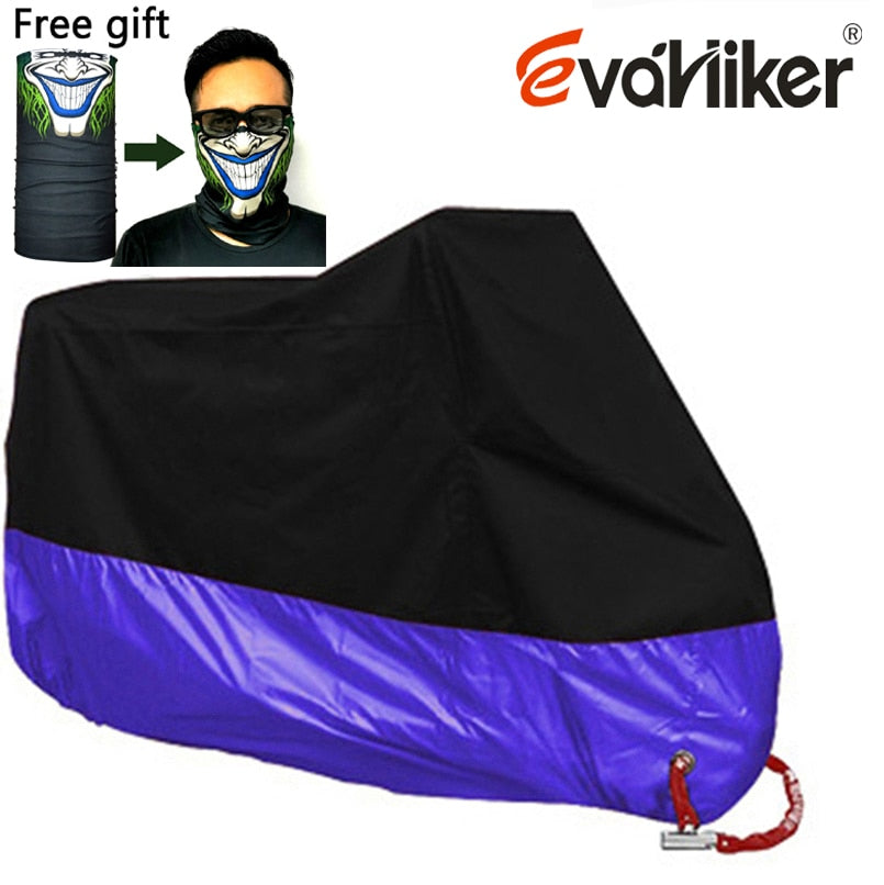 Motorcycle cover M L XL XXL XXXL XXXXL universal Outdoor Uv Protector Bike Rain Dustproof Scooter Covers waterproof 15colors