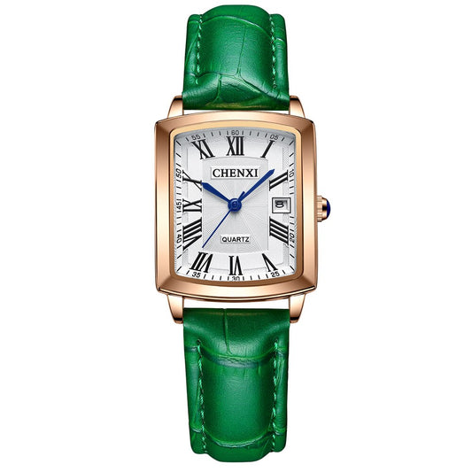 CHENXI Fashion Women Watches Top Brand Luxury Waterproof Ladies  Quartz Watch Leather Strap Wristwatch Female Clock Montre Femme