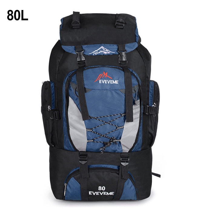 Travel Bag Camping Backpack Hiking 90L 80L, Army Climbing Bags Mountaineering Large Capacity Sport Bag, Outdoor Military Backpacks