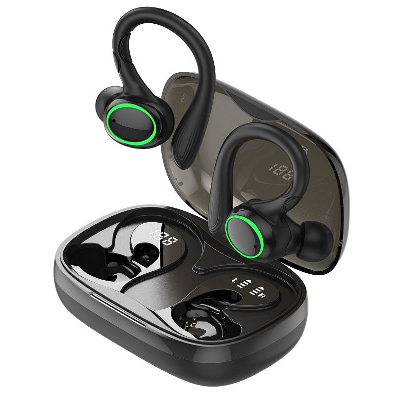 Wireless Earphones i25 TWS Bluetooth-compatible 5.1 Stereo HIFI Headphones Digital Display In-Ear Earbuds Headset Waterproof