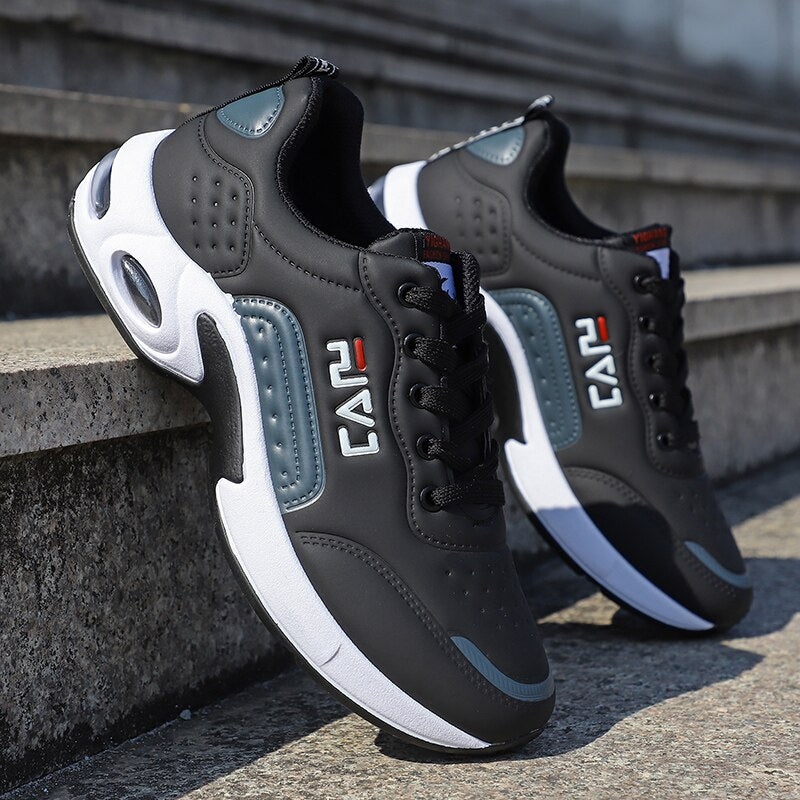 New Fashion Men&#39;s Running Shoes Breathable Air Cushion Sneakers White Trainers 2022 Men Sports Sneakers Non-slip Athletic Shoes