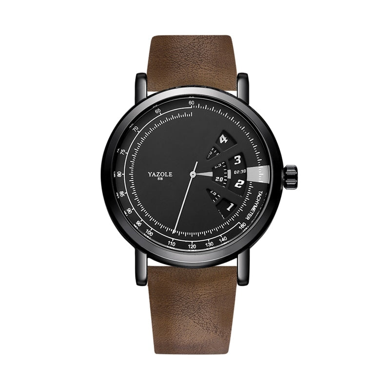 Fashion Watches Men YAZOLE Hot Sales Creative Design Wristwatch Waterproof Sport Watch Men Quartz Clock Men Relogio Masculino