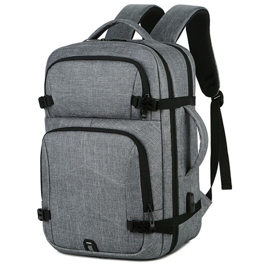 Luxury Large Business Backpack For Men Women 15.6&quot; Laptop Bag USB Schoolbag Rucksack Computer Backbag Mochila Travel Daypack