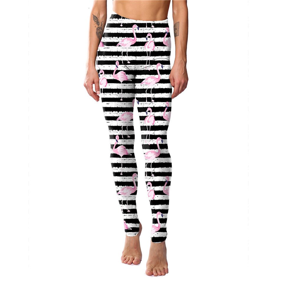 2021 New Cartoon Fitness Women Leggings Cat Print Elastic Leggins High Quality Polyester Plus Size Ankle-Length Pants Leggings