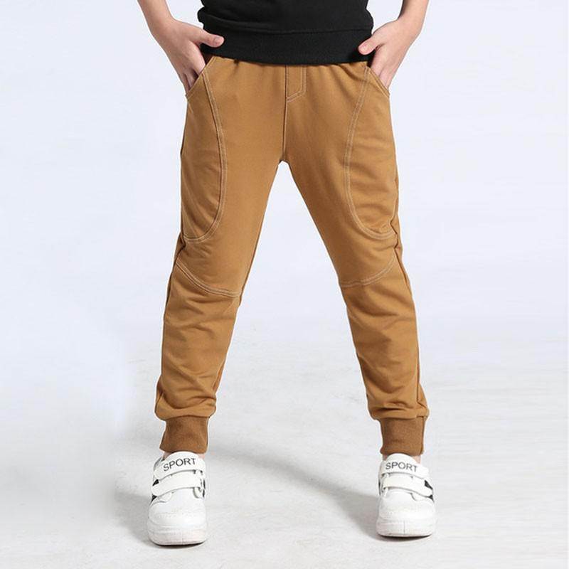 Boys Sport Pants Children Casual Pants Cotton Spring Autumn Boys Long Trousers Kids Letter Clothing Elastic Waist Jogger Pant