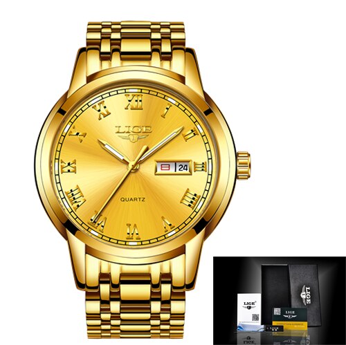 LIGE Japan Quartz Women&#39;s Watch Fashion Female Wristwatch Switzerland Luxury Brand reloj mujer Waterproof Women Bracelet Watch