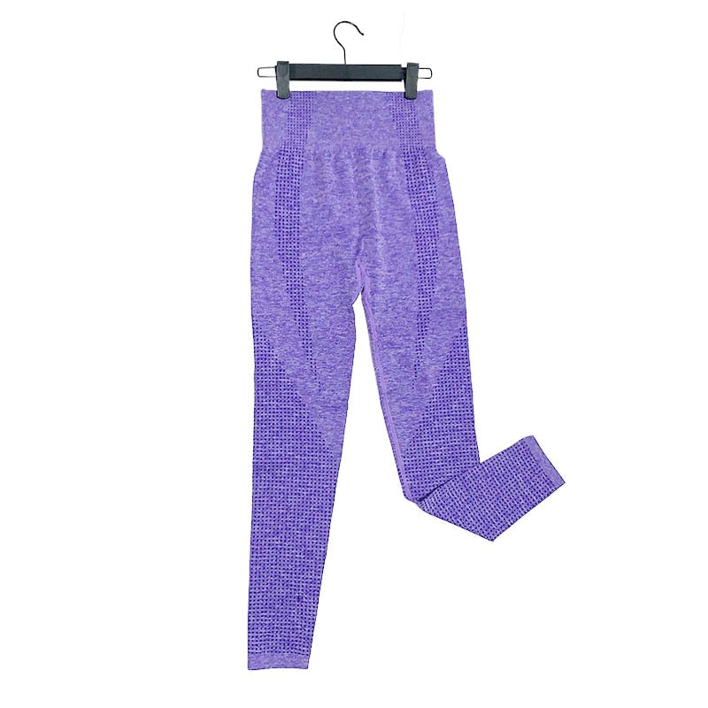 14 Colors High Waist Seamless Leggings For Women Solid Push Up Leggins Athletic Sweat Pants Sportswear Fitness Leggings