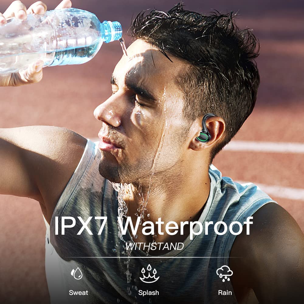 Wireless Earphones i25 TWS Bluetooth-compatible 5.1 Stereo HIFI Headphones Digital Display In-Ear Earbuds Headset Waterproof