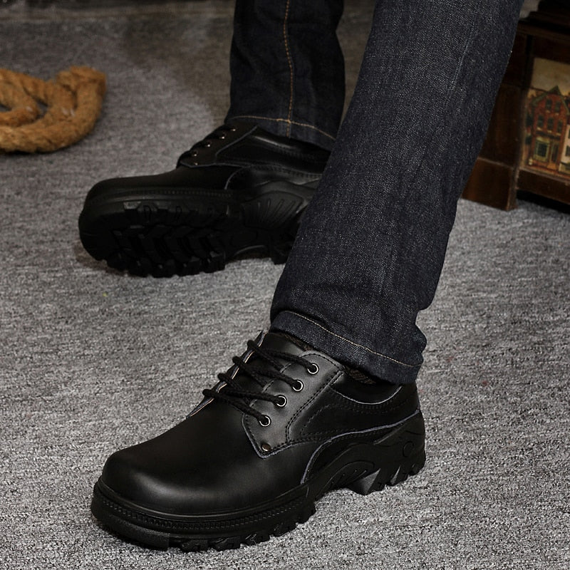 Men dress Shoes outdoor fashion Brand genuine Leather Men Shoes Flats Men Sneakers flats Business Spring Autumn big size 47