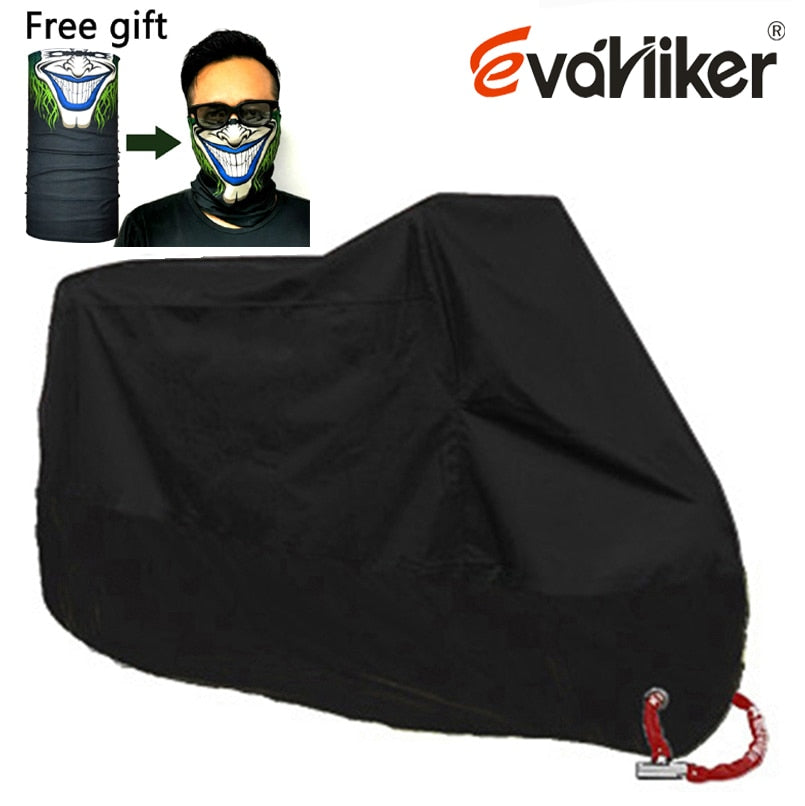 Motorcycle cover M L XL XXL XXXL XXXXL universal Outdoor Uv Protector Bike Rain Dustproof Scooter Covers waterproof 15colors