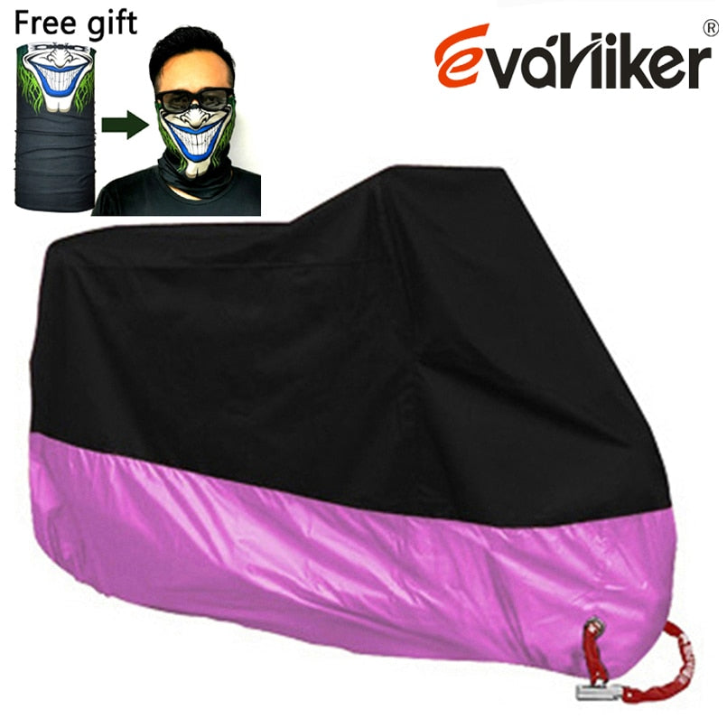 Motorcycle cover M L XL XXL XXXL XXXXL universal Outdoor Uv Protector Bike Rain Dustproof Scooter Covers waterproof 15colors
