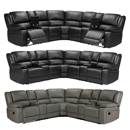 Living Room Sofa Genuine Leather Couch L Shape Corner Nordic Modern Feather Sofa