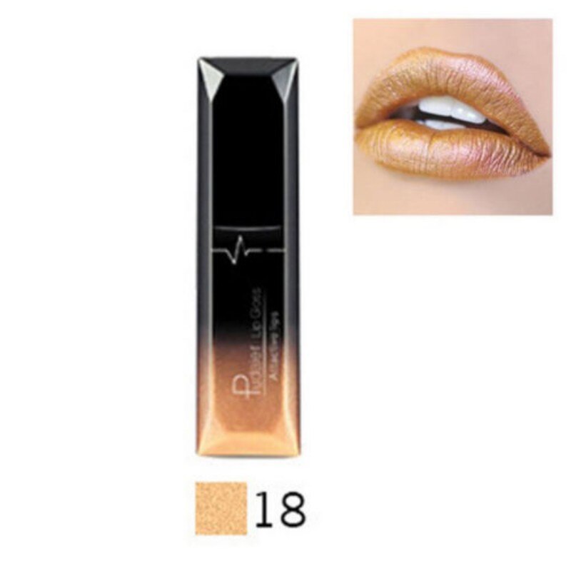 Pudaier Nude Matte Liquid Lipsticks Waterproof Long Lasting Lip Gloss Sexy Red Velvet Lip Tint Women Makeup Cosmetics Batom