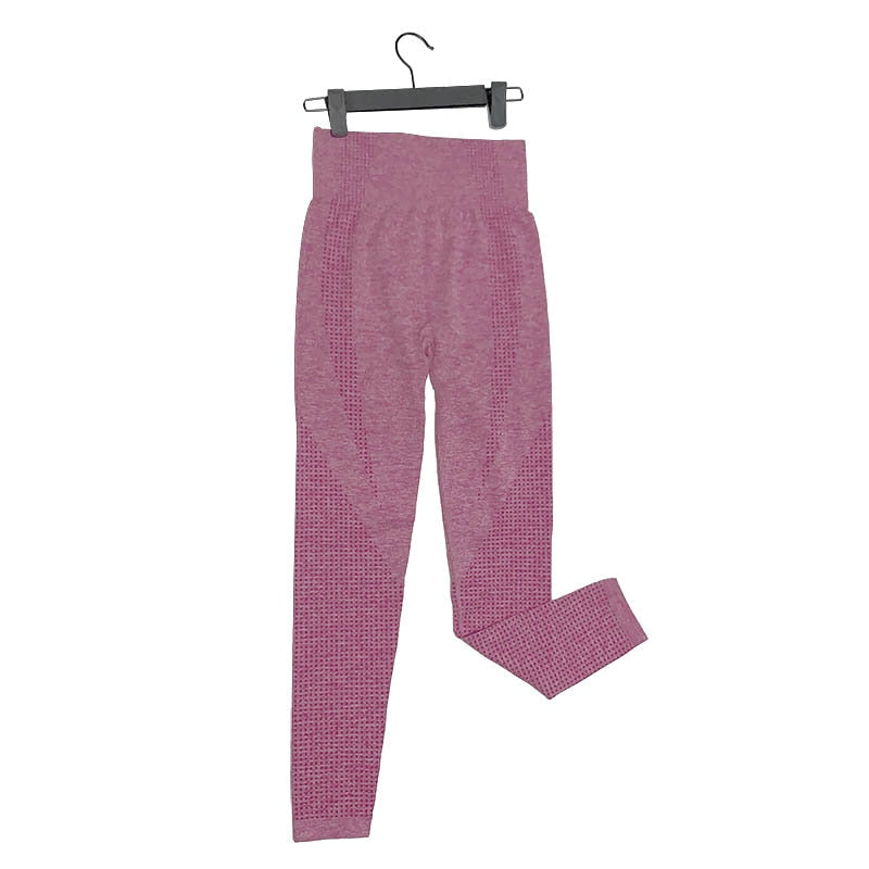 14 Colors High Waist Seamless Leggings For Women Solid Push Up Leggins Athletic Sweat Pants Sportswear Fitness Leggings