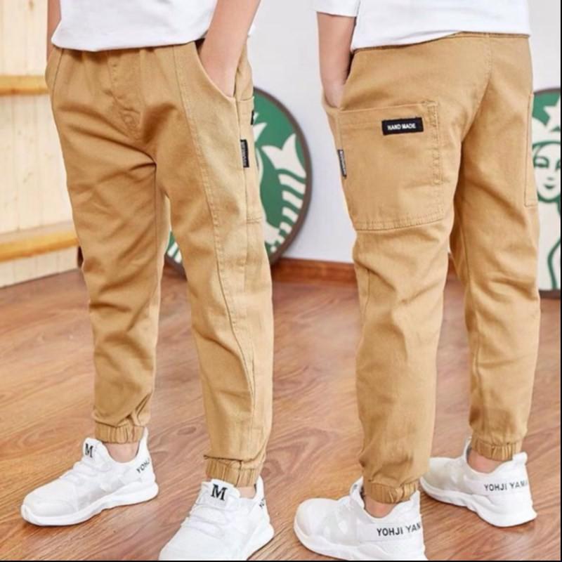 Kids Pants Boys Casual Pants Kids Clothing Cotton Boys Long Trousers Children Boys Clothing Sport Girls Pants Spring 3-16years