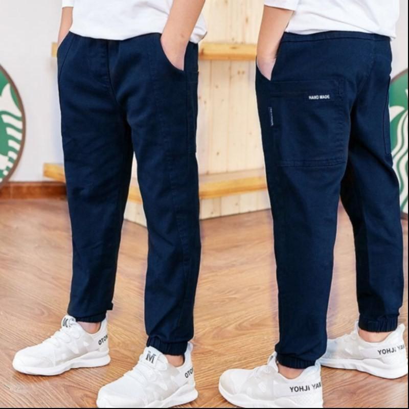 Kids Pants Boys Casual Pants Kids Clothing Cotton Boys Long Trousers Children Boys Clothing Sport Girls Pants Spring 3-16years
