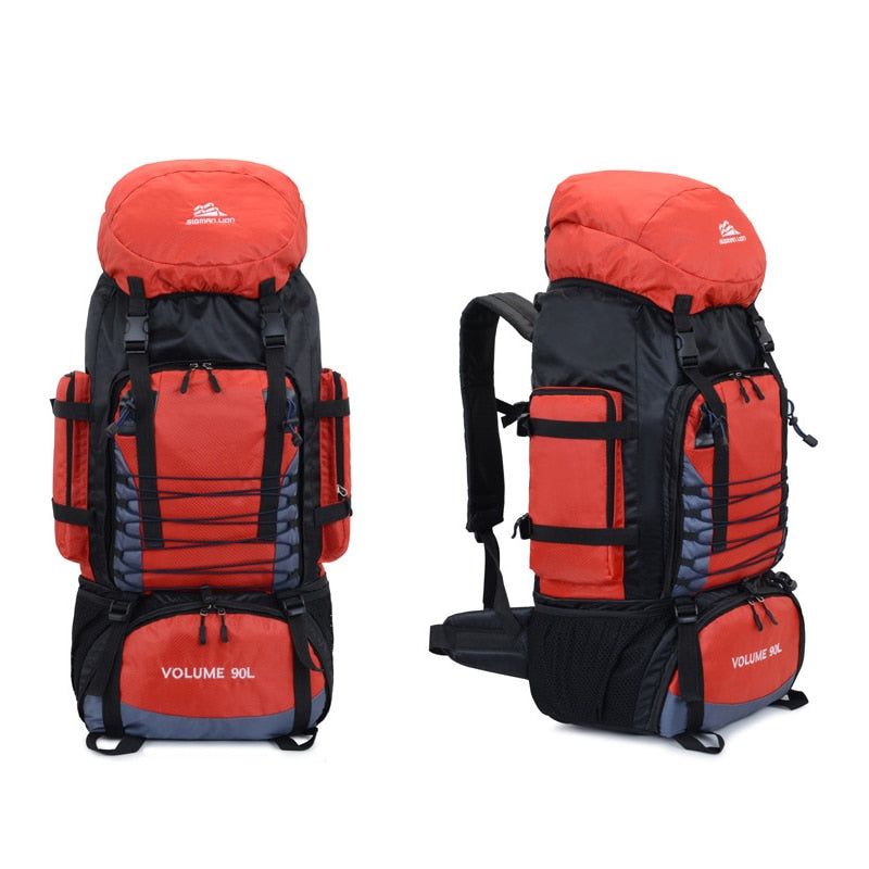 Travel Bag Camping Backpack Hiking 90L 80L, Army Climbing Bags Mountaineering Large Capacity Sport Bag, Outdoor Military Backpacks