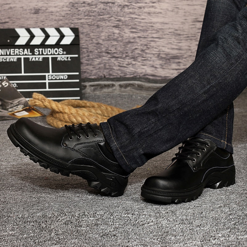 Men dress Shoes outdoor fashion Brand genuine Leather Men Shoes Flats Men Sneakers flats Business Spring Autumn big size 47