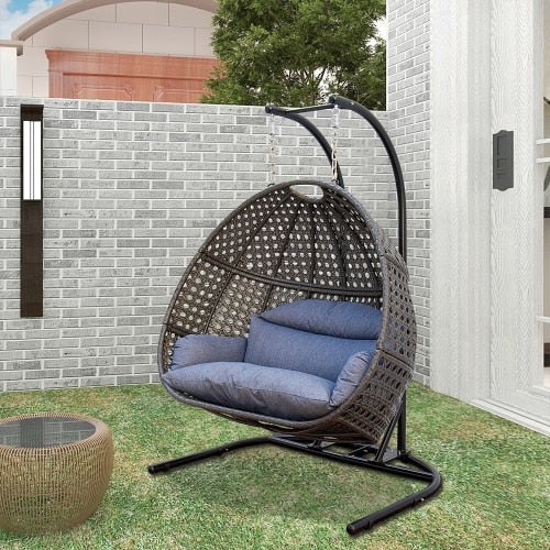 2 Person / Single swing chair hanging chair garden chair egg chair Outdoor Patio Furniture