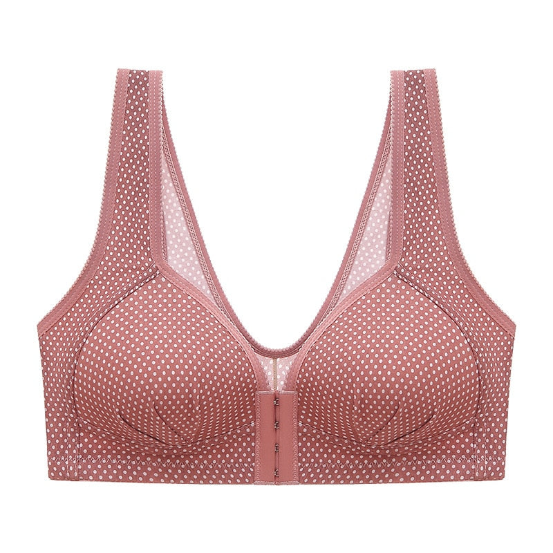 QUCO Brand 2 Pcs/lot Bras for Women Sexy Bra Top Women&#39;s Underwear Deep V Wireless Girls Bralette Soft Seamless Bra Plus Size