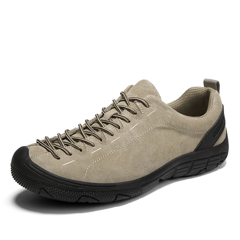 Genuine Leather Men&#39;s Shoes Outdoor Non-slip Sneakers Breathable Large Size Casual Shoes Fashion Flats Boat Shoes Men Loafers