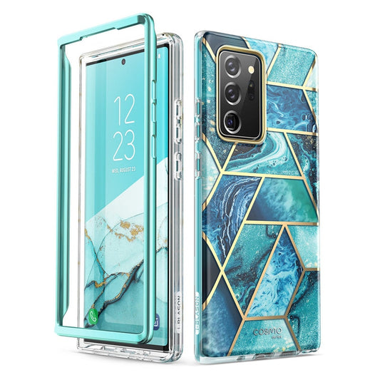 For Samsung Galaxy Note 20 Ultra Case 6.9&quot;(2020) I-BLASON Cosmo Full-Body Glitter Marble Cover WITHOUT Built-in Screen Protector