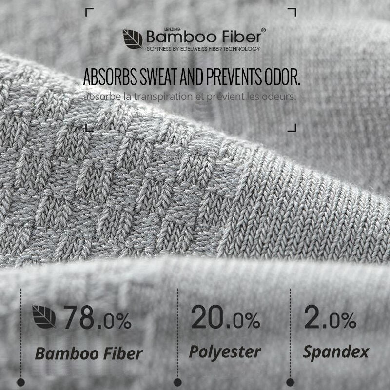 HSS Brand 10 Pairs/Lot Men Bamboo Fiber Socks Men Compression Summer Middle Socks Business Casual Mens Low Sock Big Size EU38-45