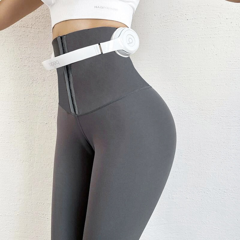 Women Sport Leggings High Waist Compression Fitness Push Up Leggings Running Women Gym Workout Stretchy Tights Leggins