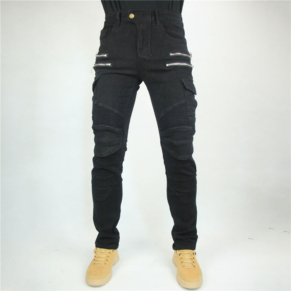 Komine New Motorcycle Pants Moto Men&#39;s Motocross Casual Riding Motorbike Touring Motocycle Street Jeans Trousers Protective Gear