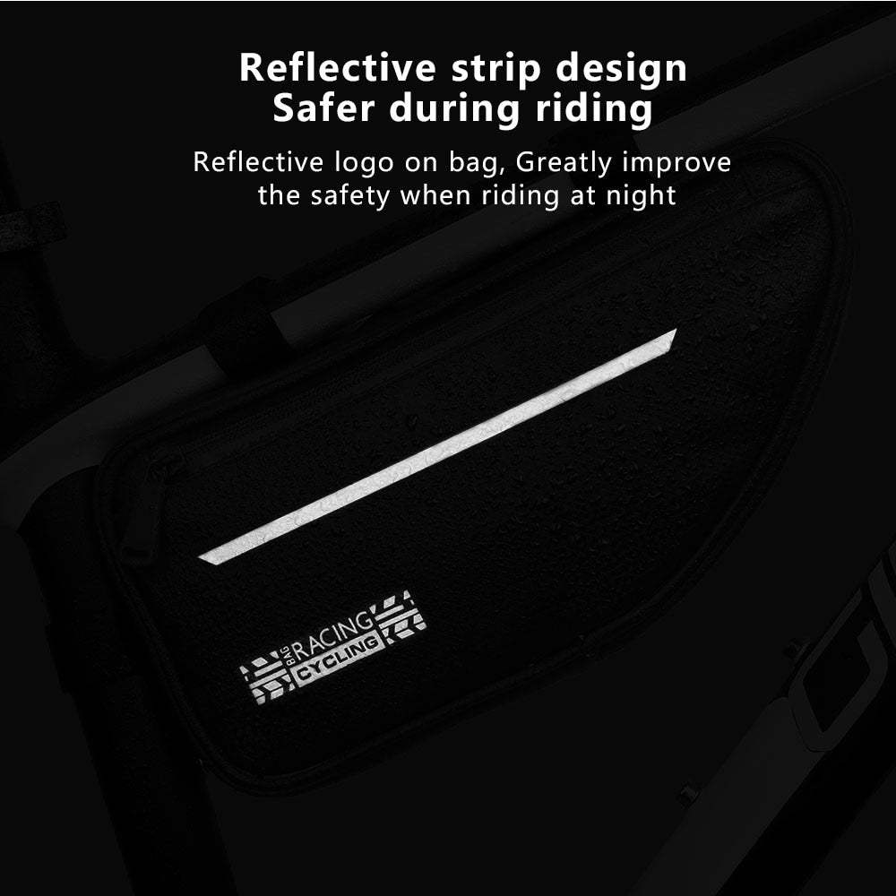 INBIKE Cycling Bicycle Bags Top Tube Front Frame Bag Waterproof MTB Road Triangle Pannier Dirt-resistant Bike Accessories LXB115