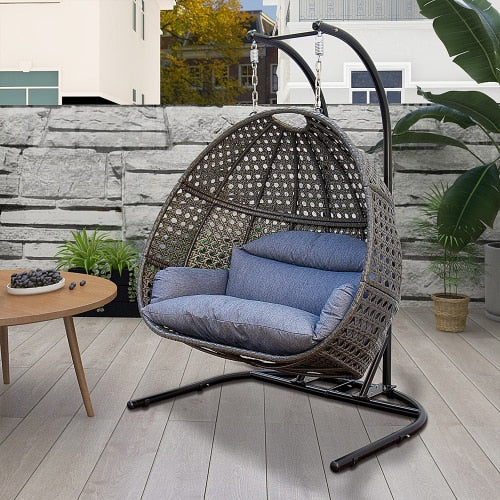 2 Person / Single swing chair hanging chair garden chair egg chair Outdoor Patio Furniture