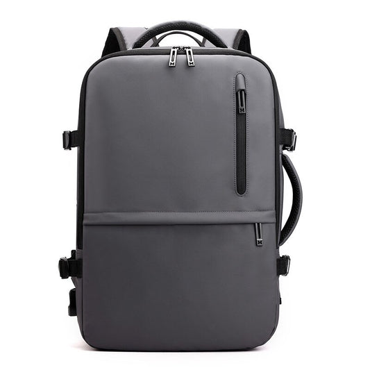 CFUN YA Luxury Expandable Travel Backpack 15.6&quot;Laptop Backpacks Anti theft Black Bagpack Men Schoolbag USB Male Bag Rucksack