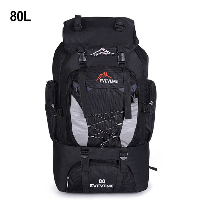 Travel Bag Camping Backpack Hiking 90L 80L, Army Climbing Bags Mountaineering Large Capacity Sport Bag, Outdoor Military Backpacks