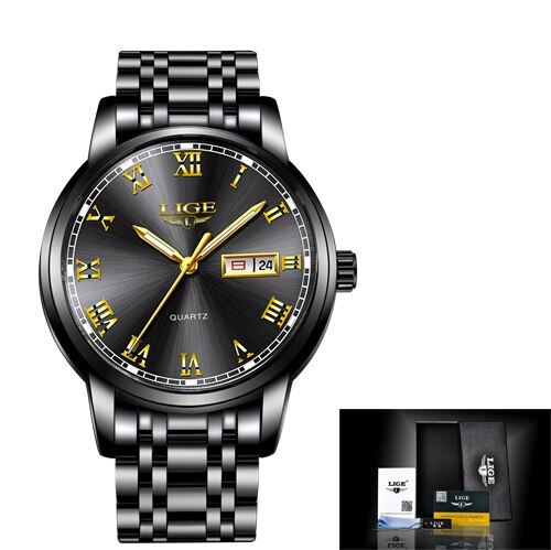 LIGE Japan Quartz Women&#39;s Watch Fashion Female Wristwatch Switzerland Luxury Brand reloj mujer Waterproof Women Bracelet Watch