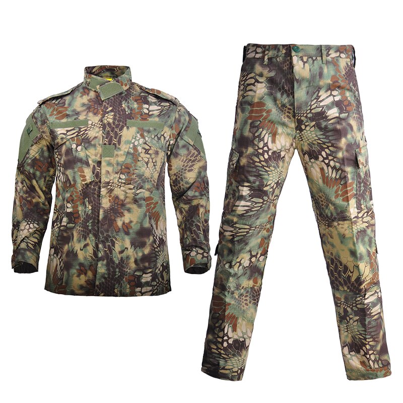 Military Uniform Airsoft Camouflage Tactical Suit Camping Men Army Special Forces Combat Jackets Pants Militar Soldier Clothes
