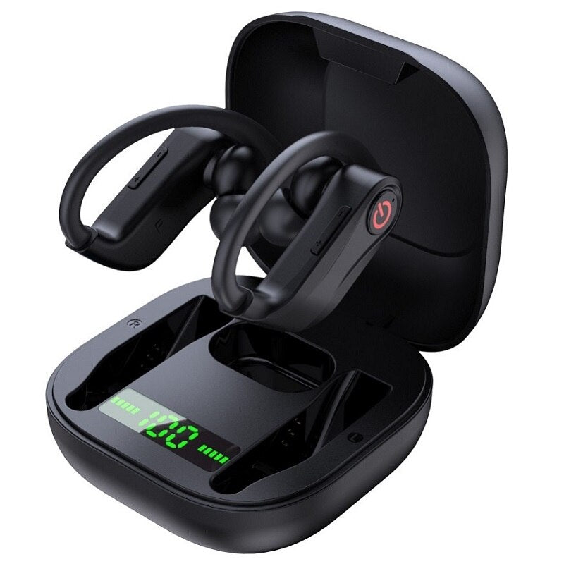 TWS 5.1 Bluetooth Earphones LED Display Wireless Headphones Noise Cancelling Earbuds Waterproof Sports Headsets With Microphone