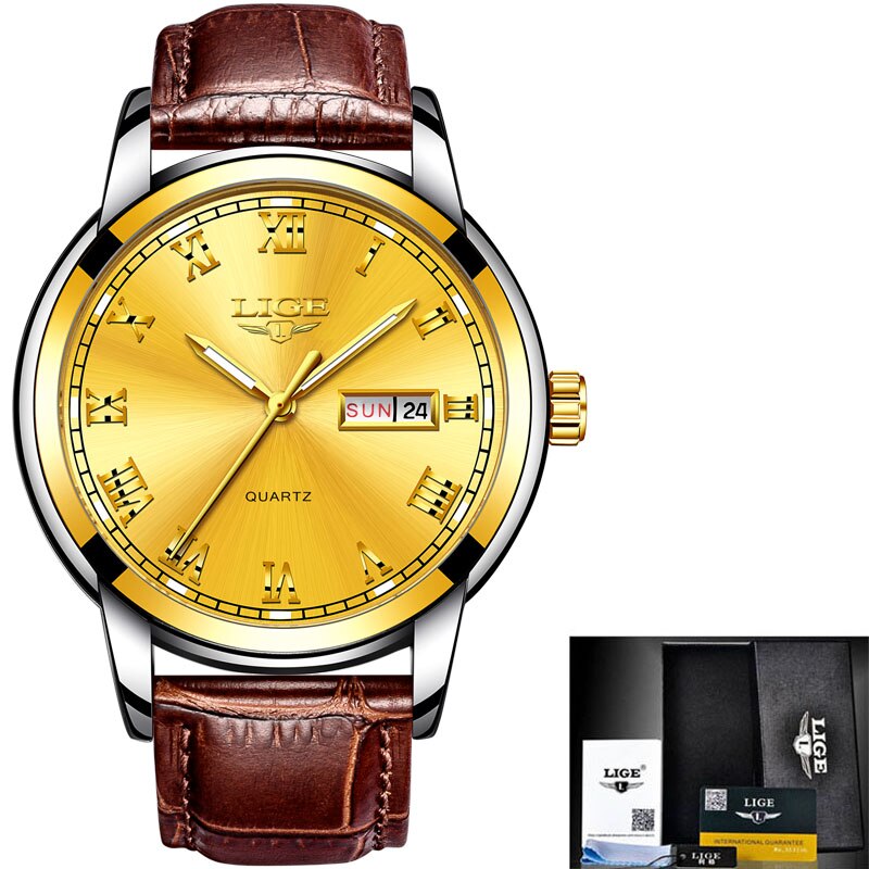 LIGE Japan Quartz Women&#39;s Watch Fashion Female Wristwatch Switzerland Luxury Brand reloj mujer Waterproof Women Bracelet Watch
