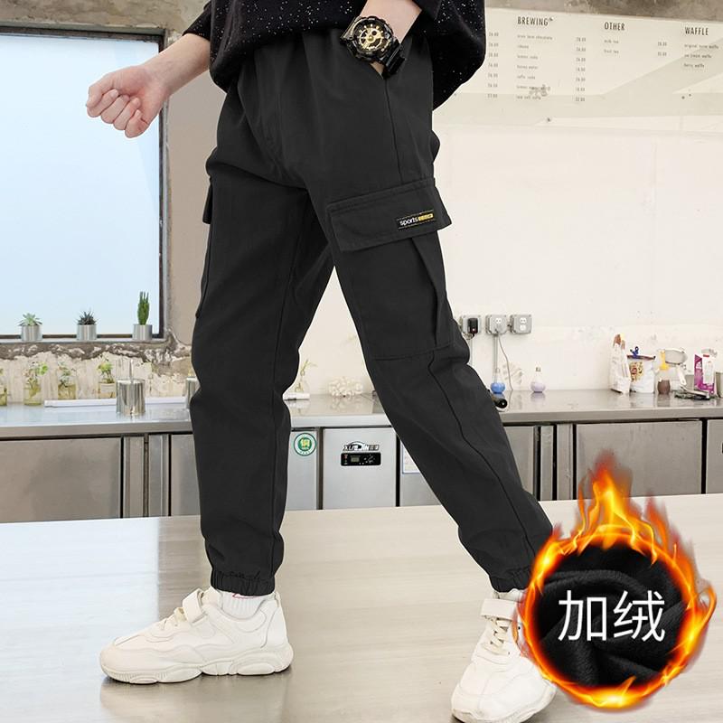 Kids Pants Boys Casual Pants Kids Clothing Cotton Boys Long Trousers Children Boys Clothing Sport Girls Pants Spring 3-16years