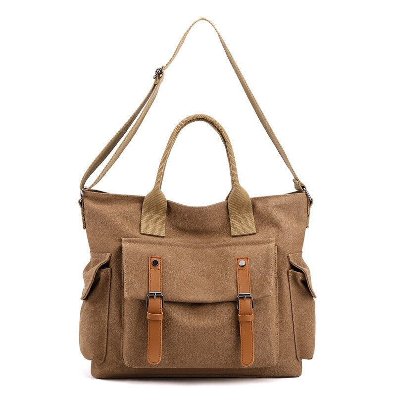 Designer Canvas Crossbody Bags for Women Shoulder Tote Messenger Bag  2021 Ladies Handbags Party Evening Bookbag Girls Purses