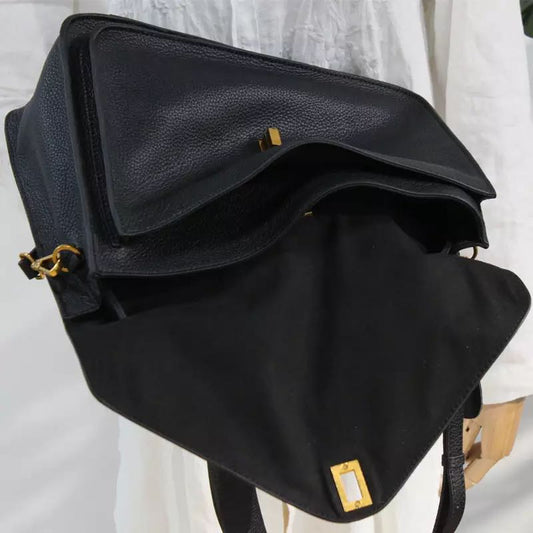 New Messenger Bag Women Commuter Messenger Bag First Layer Cowhide Large Capacity Handbag