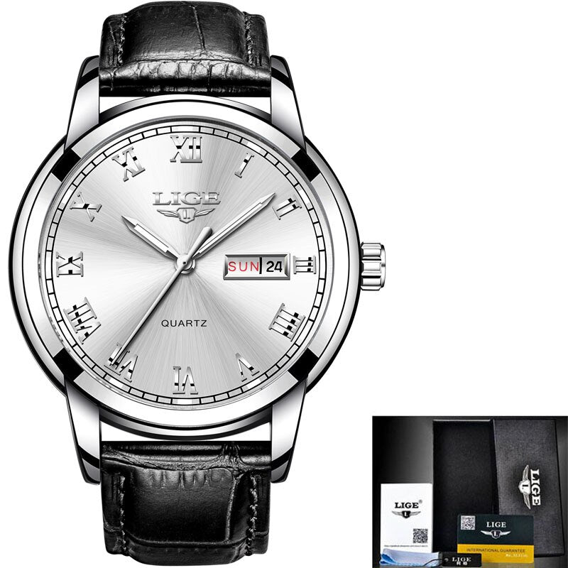 LIGE Japan Quartz Women&#39;s Watch Fashion Female Wristwatch Switzerland Luxury Brand reloj mujer Waterproof Women Bracelet Watch