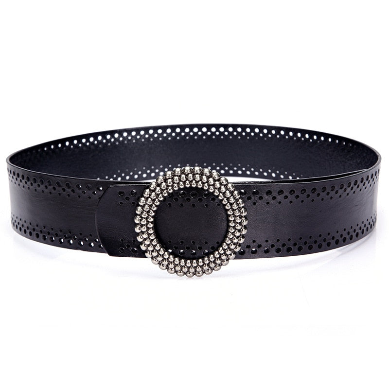 RAINIE SEAN Blackish Green Women Belt No Hole Ladies Belts for Dresses Real Leather High Quality Apparel Accessories 100cm