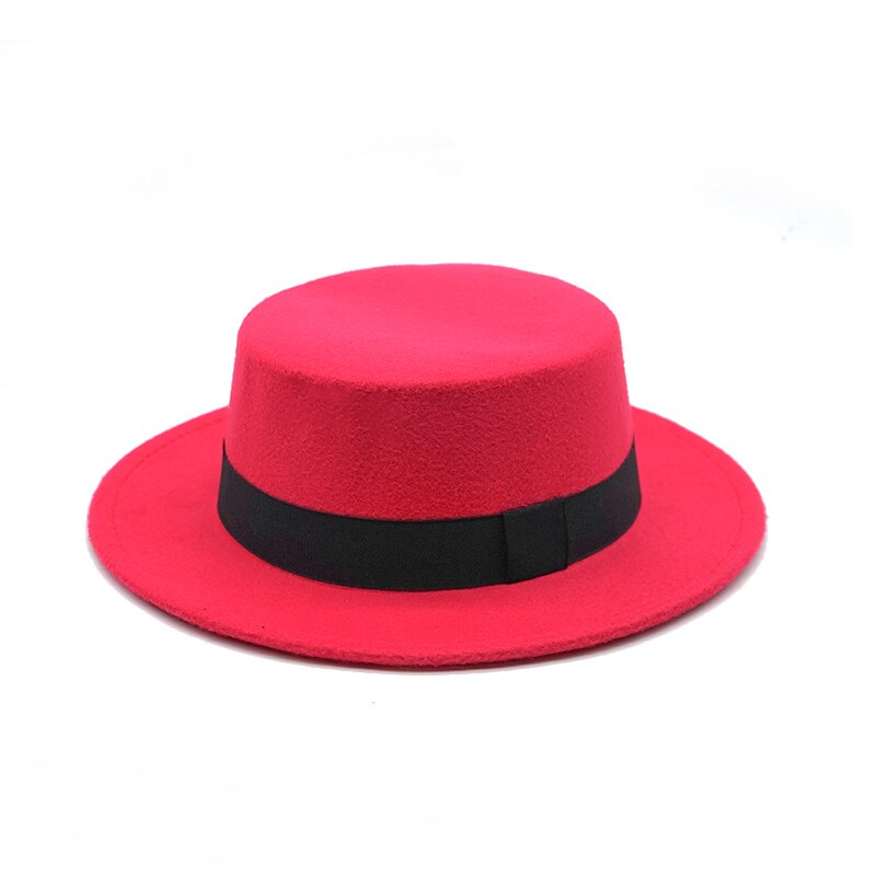 Winter Autumn Imitation Woolen Women Men Ladies Fedoras Top Jazz European American Round Caps Bowler Hats Feminino Gorra
