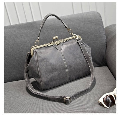 Women Handbag Brand Women Messenger Bags Europe Style Retro PU Leather Shoulder Bag Fashion Women Bags XKX04