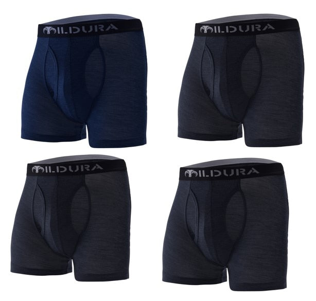 Wool Men Underwear Mens Boxer Briefs Man Boxer Underpants Boxer Brief Soft Moisture Wicking Breathable