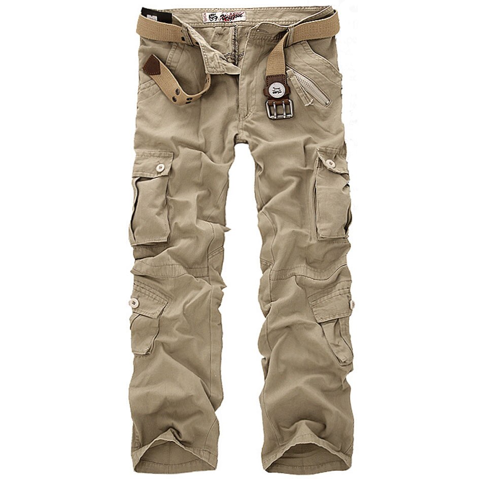 Men four seasons Tactical Military Sports Hiking Pants Male Outdoor Multi-pockets Windproof Camping Trekking Cargo Trousers 44