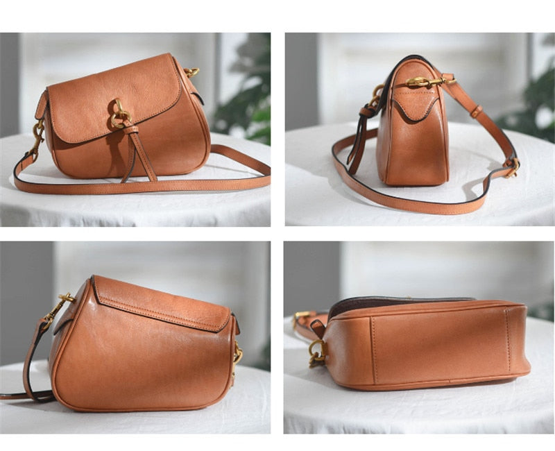 PNDME natural real leather ladies party small shoulder bag fashion casual designer luxury cowhide women&#39;s shopping messenger bag